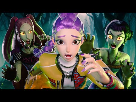 HUNTRIX BECOMES ZOMBIES?! KPop Demon Hunters Animation