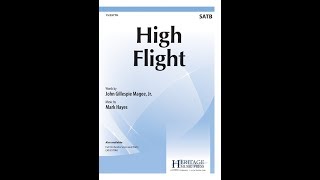 High Flight (SATB) - Mark Hayes