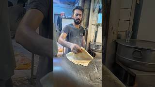 Flying RUMALI ROTI Making!😱 UNIQUE Street STYLE Rumali Roti🫓on Big TAWA #viral #shorts