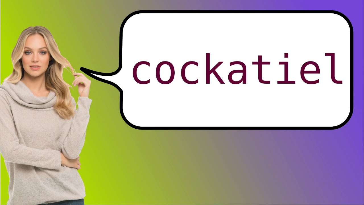 Como dizer 'calopsita' em ingles? - YouTube