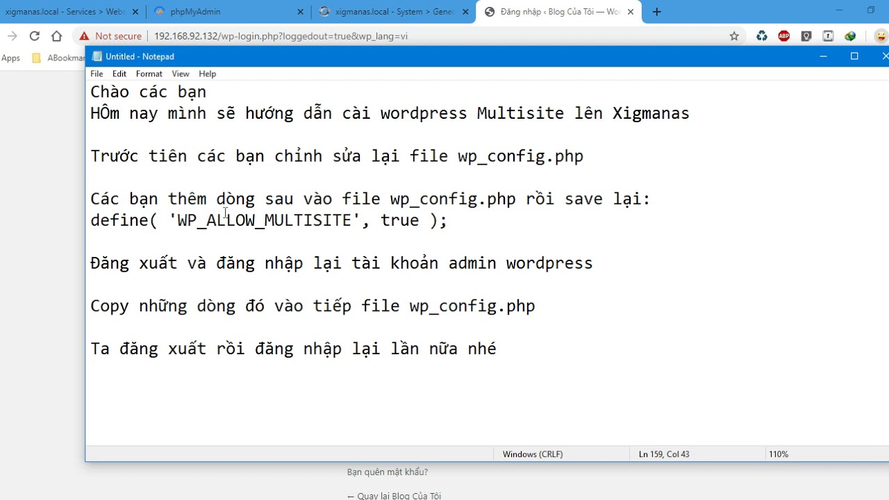 wordpress multisite คือ Update 2022 Hướng dẫn cài đặt WordPress Multisite trên Xigmanas