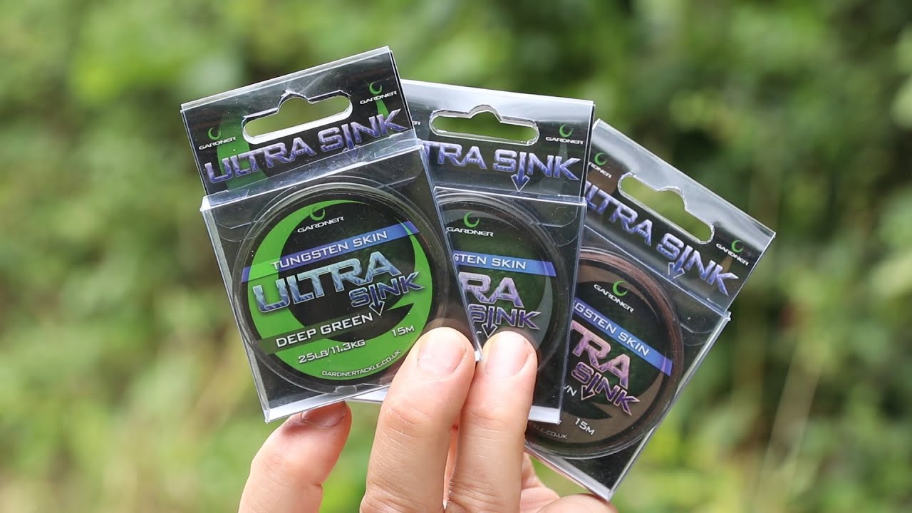 Carp Fishing Ultra Sink Tungsten Skinned Hook Link Material