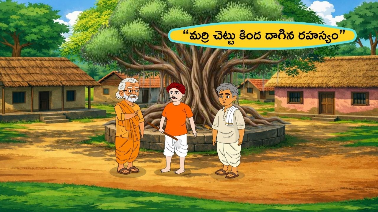 “మర్రి చెట్టు కింద దాగిన రహస్యం”. | 