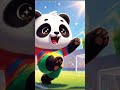 PANDA'S GOAL! Official music video out now! #kidssong #nurseryrhymes #pandasong #kidscartoon #kids