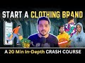 Launch Your Own CLOTHING BRAND in Just 7 Days! | Secrets Revealed | 2024