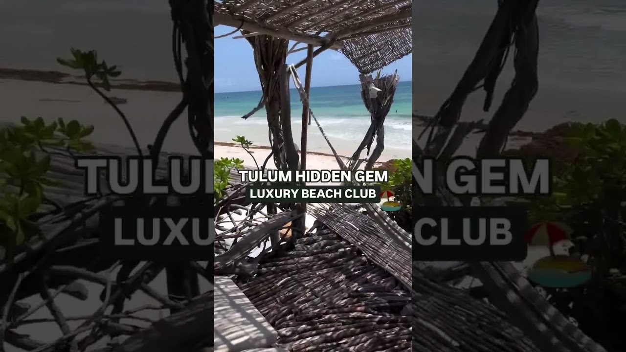 Hidden gem in Tulum 🏖️