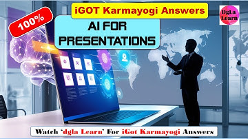 AI voor presentaties - 1 | iGot Karmayogi Antwoorden