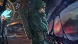 ... green arrow's ending in injustice 2 is on display inside of this
video! what d...