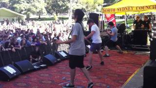 Northlane Corruption live shorefest 2011