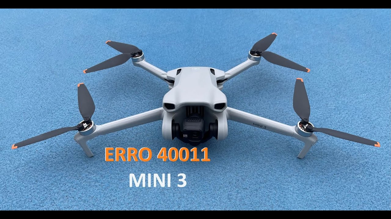 Removendo erro 40011 do drone DJI  Mini 3