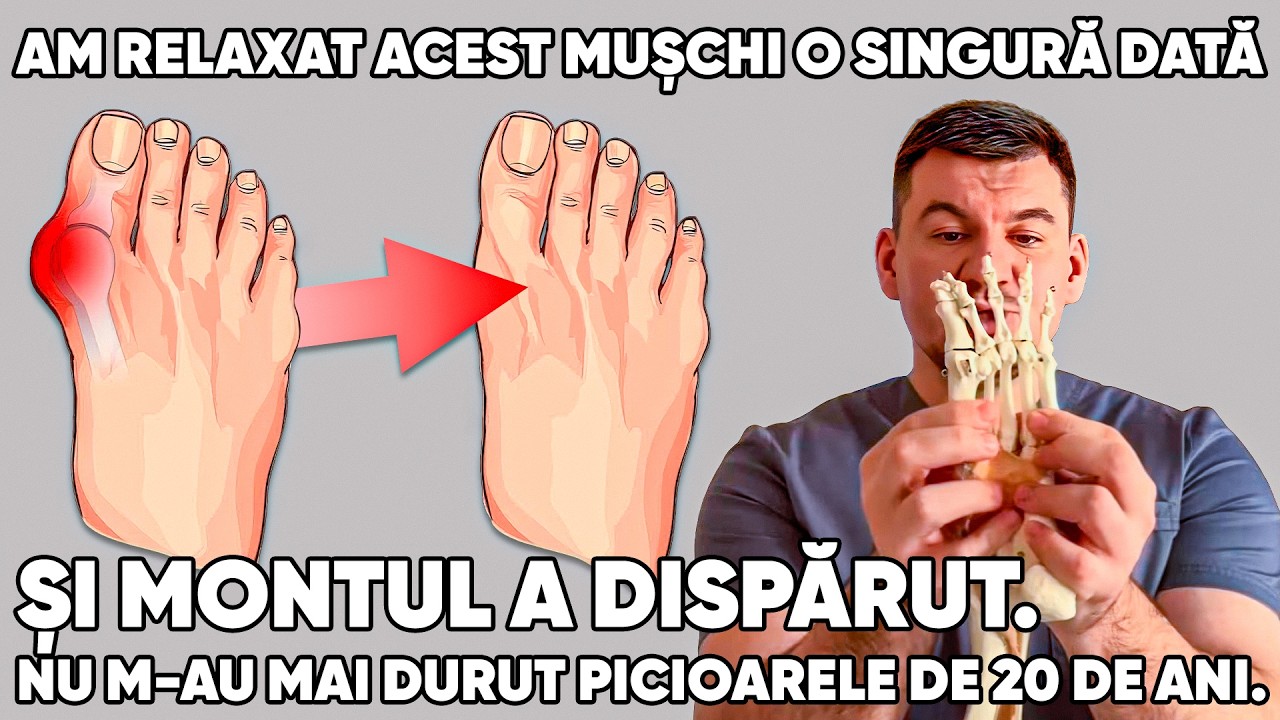 Montul a dispărut definitiv — am relaxat acest mușchi și picioarele nu m-au mai durut de 20 de ani!