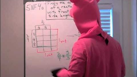 Finding the Area of a Rectangle with Fractional Side Lengths