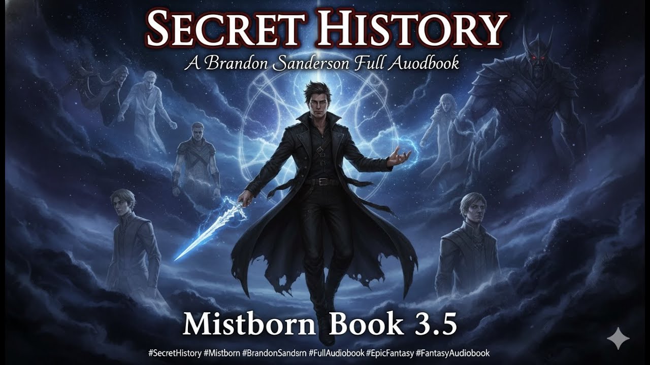 Secret History by Brandon Sanderson | Full Audiobook | Mistborn Book 3.5 | Fantasy & Hidden Truths