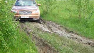 Infiniti FX, CRV offroad