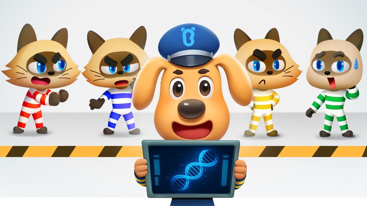 ラブール警部🔍毛の秘密 | 新エピソード | 子供向け安全教育 | 赤ちゃんが喜ぶアニメ | 動画 | ベビーバス| BabyBus