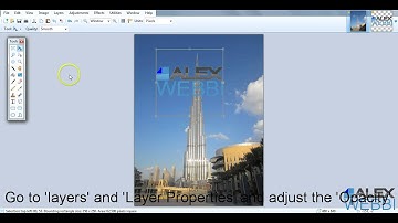Adding a watermark to your picture with paint.net