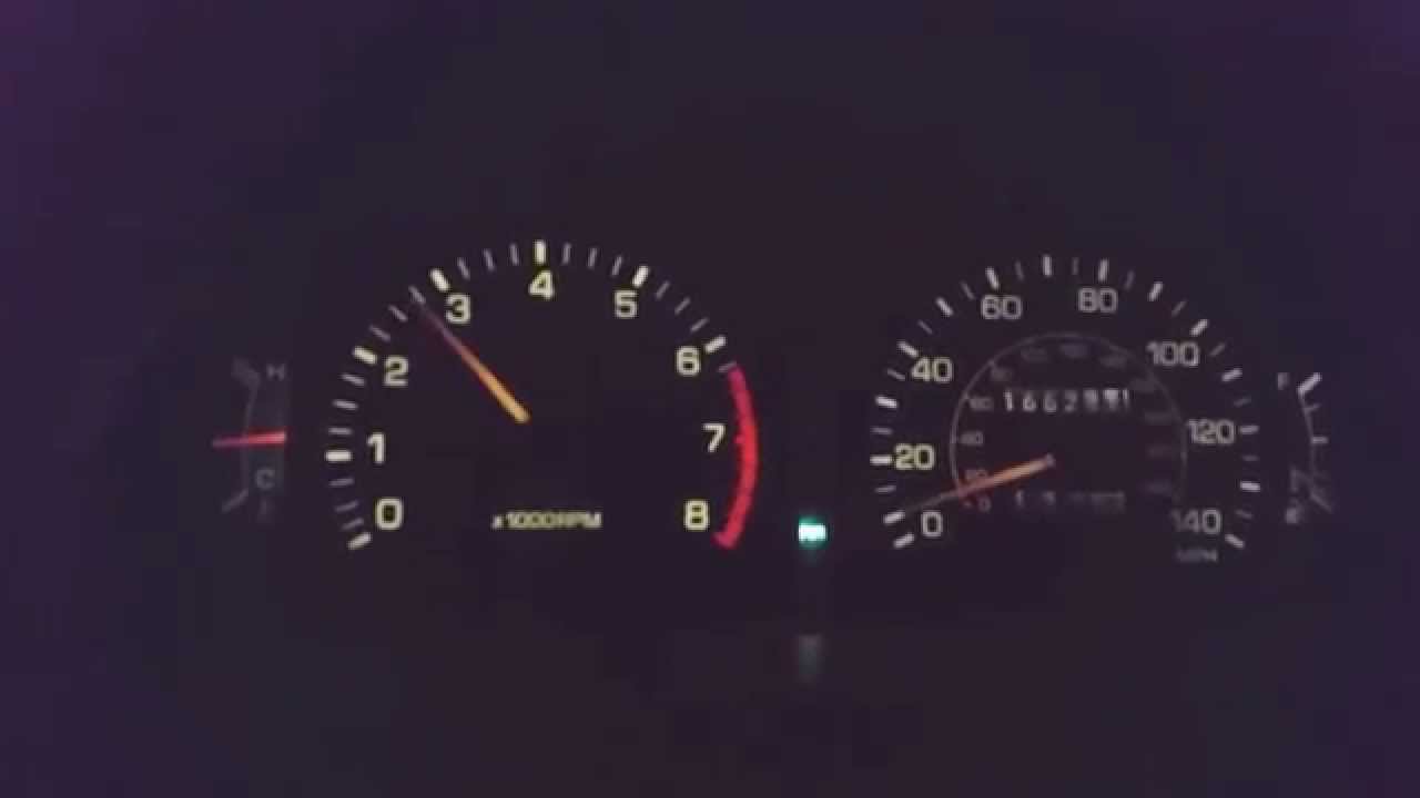 Toyota Camry 1993 2.2 5sfe 0-60mph acceleration
