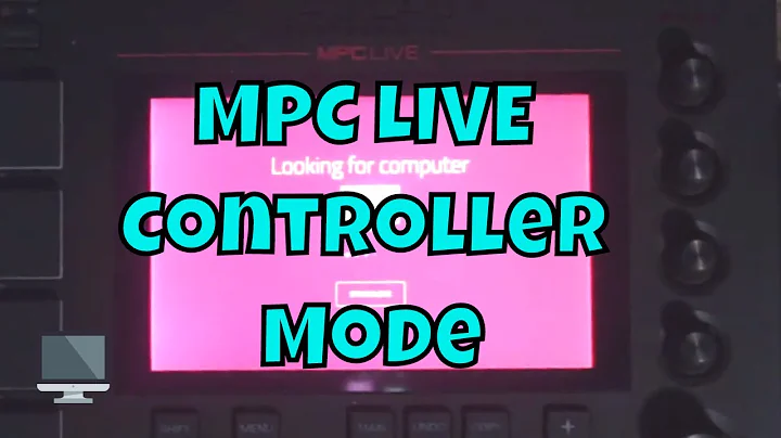 MPC LIVE Connecting to Computer for the First Time (Controller Mode)