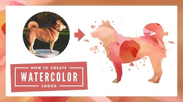 Create Watercolor Logos with GIMP