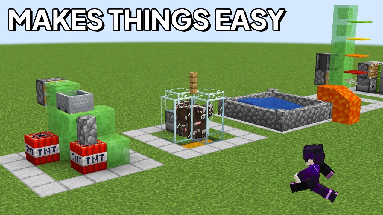 10 small redstone farms to improve your life