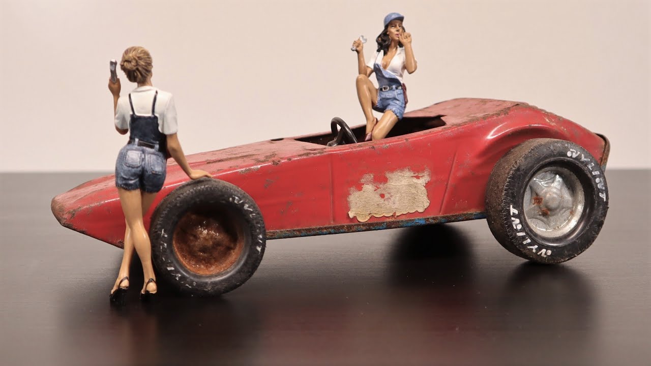 Vintage Nylint Grand Prix Special Race Car Restoration