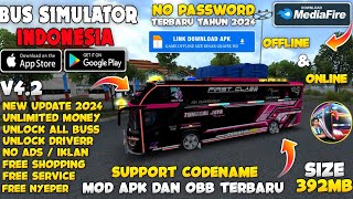 UPDATE !! Bus Simulator Indonesia Mod Apk v4.2 New 2024 - Unlock All Bus & Free Shopping screenshot 5
