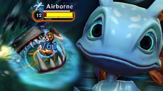 Wild Rift Fizz Mid Lane Gameplay in Season 23 (Build & Runes)