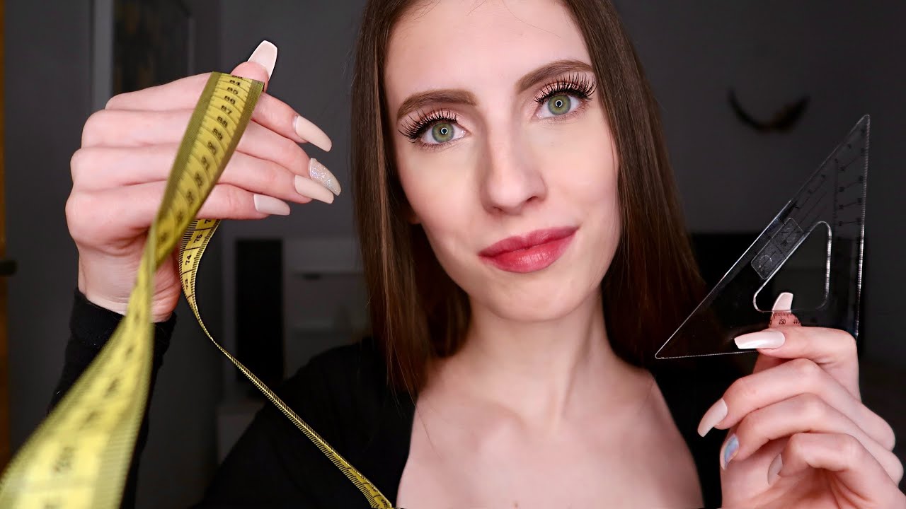 ASMR ich vermesse deinen ganzen Körper 📏 ( deutsch / german )