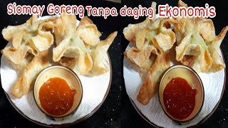 Meatless Fried Siomay/Fried Wonton Recipe (No Chicken or Fish) ‼️Super Delicious