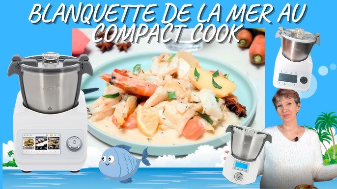 Robot multifonction - Compact cook pro + livre - M6 Boutique