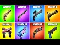 Evolution of All Fortnite Pistols (Season 1 - Season 22)