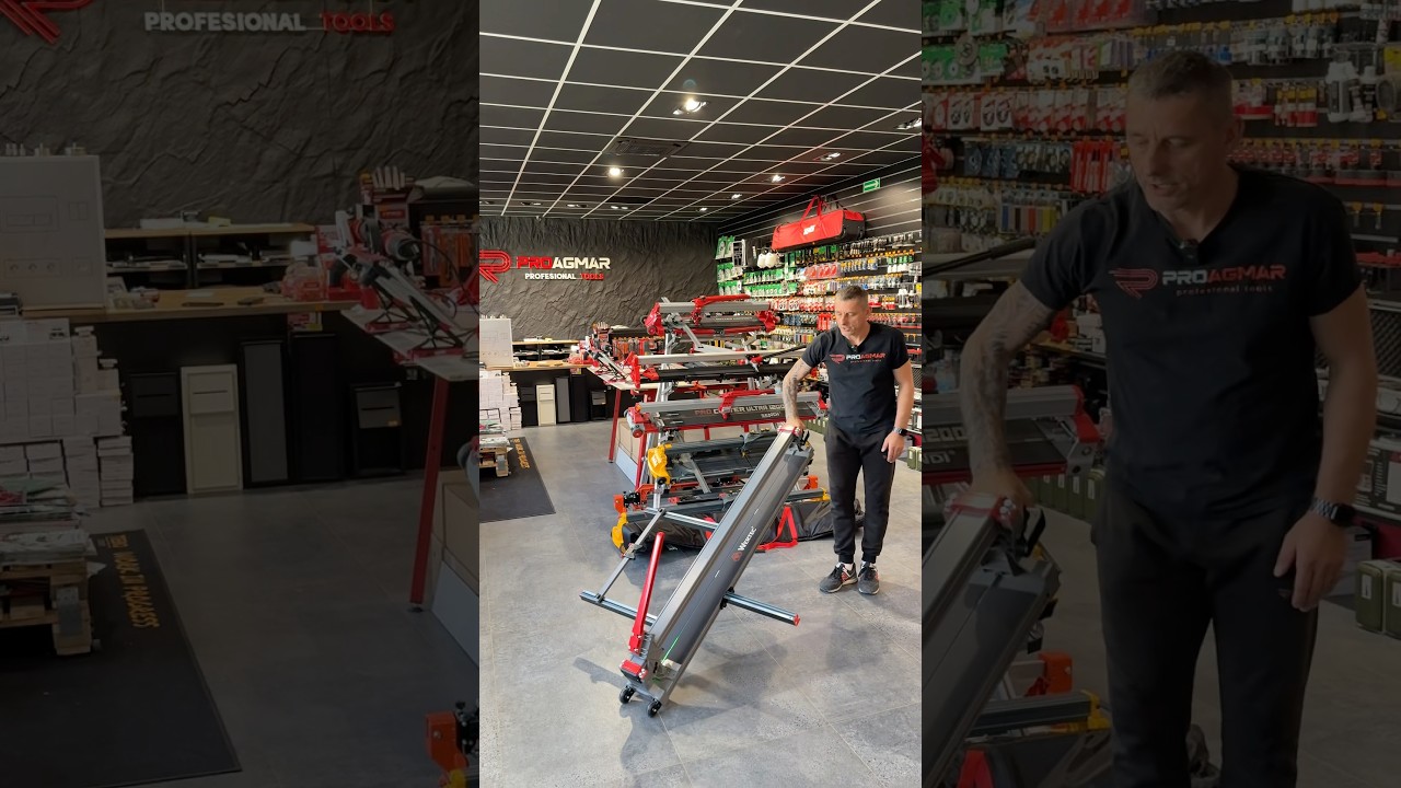 WERTEC Bison Cut 120 cm: ręczna przecinarka do płytek
