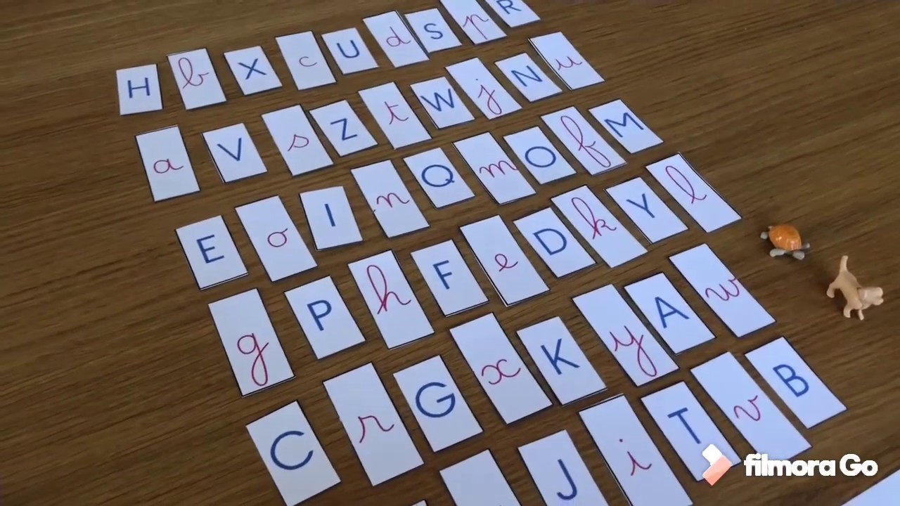 Associer Les Lettres Dans Différentes écritures Gs