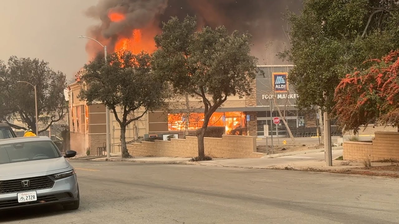 Altadena, California Wild Fires Are Terrible - YouTube