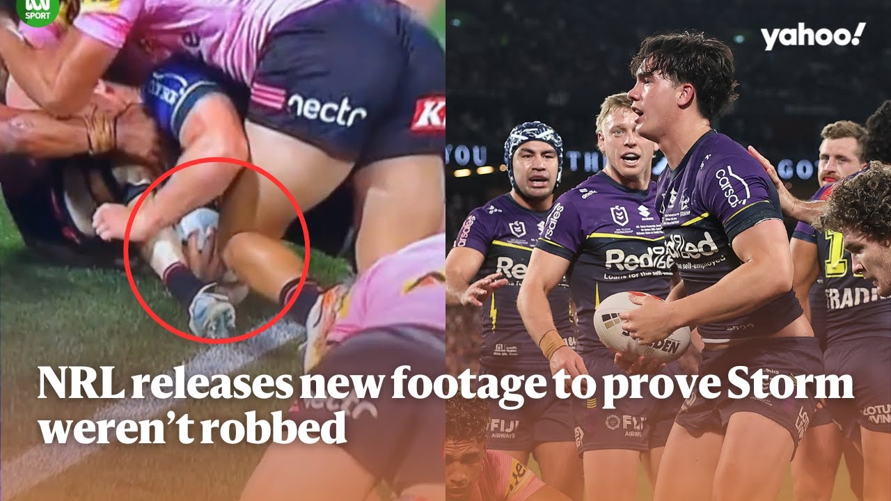 NRL releases new footage to prove Storm weren’t robbed | Yahoo Australia
