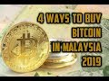 4 ways to buy Bitcoin in Malaysia 2019