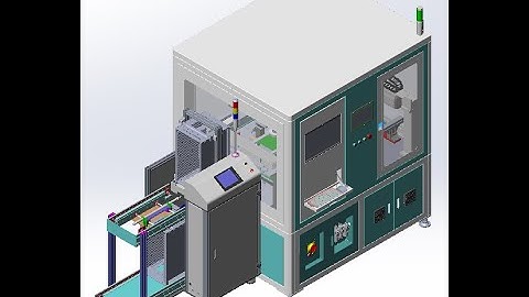 PCB Board Production Line Automatic Feeding Machine-industrial 3D model : machine-world.net p102