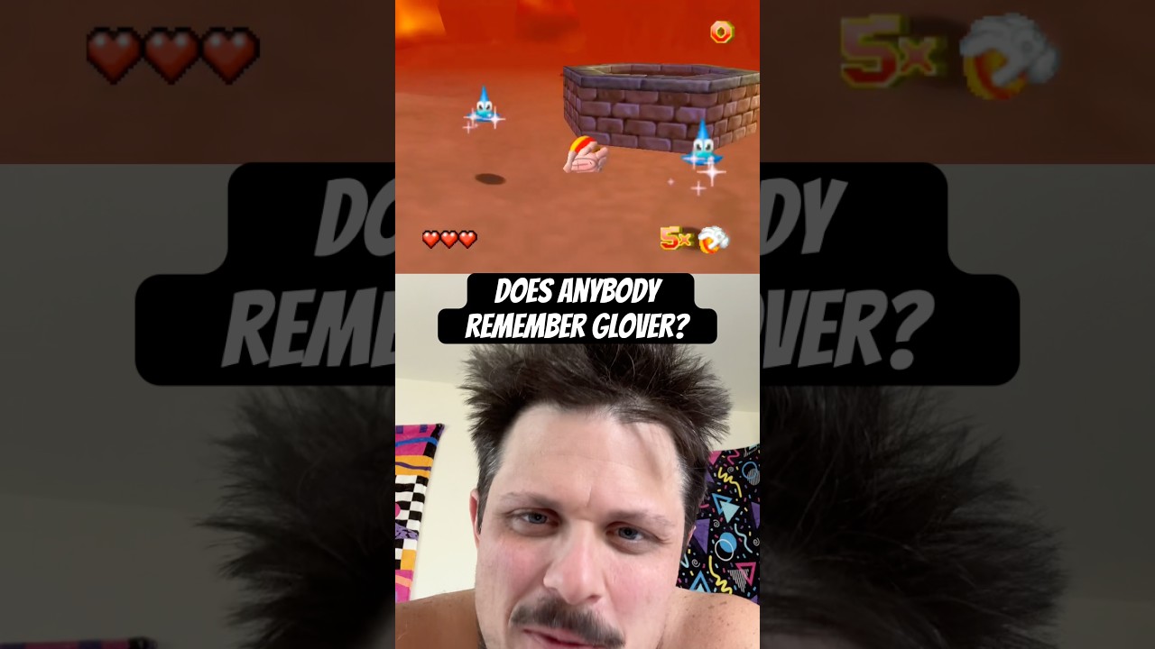 Does Anybody Remember Glover? #Glover #Nintendo64 #N64 #90sGaming #RetroGaming #platformer