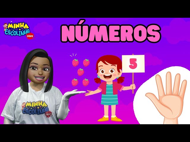 Aula Número 5  G3 - Educação Infantil - Videos Educativos - Atividades para Crianças