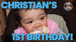 Christian's 1st Birthday!  (Foster Care and Adoption Life)