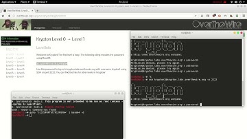 overthewire krypton-level-0-2 (writeup)