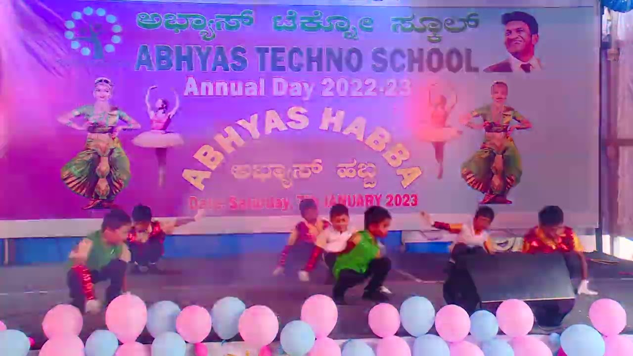 Annual day celebration 2022-23 " German music dance  by our UKG boys "