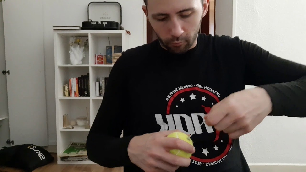 How to make boxing ball cap - YouTube