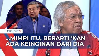 Ini Kata Politisi Senior PDI-P Panda Nababan soal SBY Mimpi Naik Kereta dengan Jokowi & Megawati