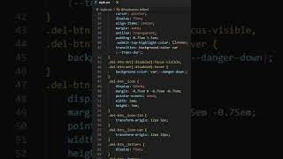 Delete Animation Button Html, Css And Javascript