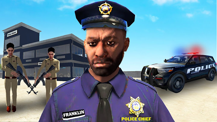 Franklin Become Police in Indian Bike Driving 3D