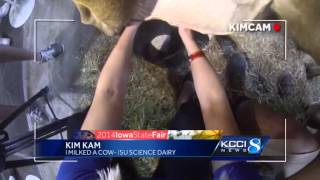 Kim Cam You Can Milk A Cow At The State Fair
