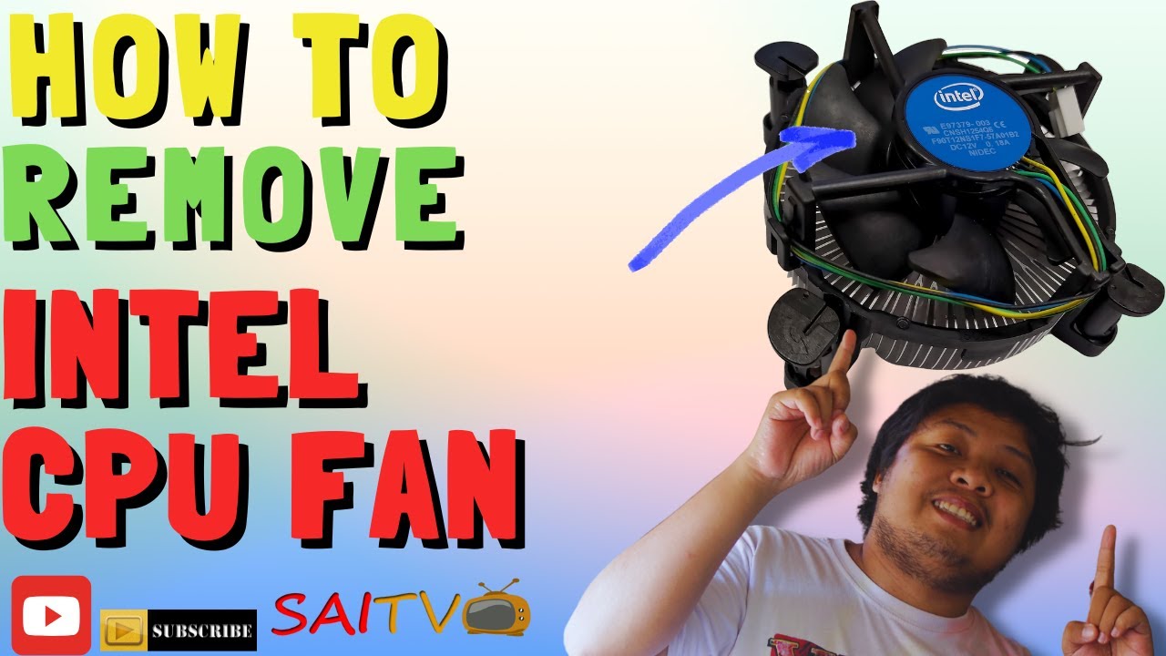 HOW TO REMOVE INTEL CPU FAN | CPU HEAT SINK FAN REMOVE | TAGALOG - YouTube