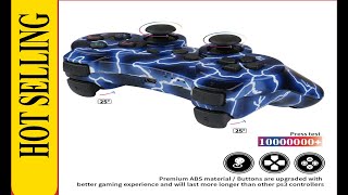 Best Ps3 Controller Wireless 2 Pack Double Shock Gamepad For Playstation 3 Remotes, Sixaxis...