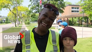Toronto crossing guard like a "second mother” to local students